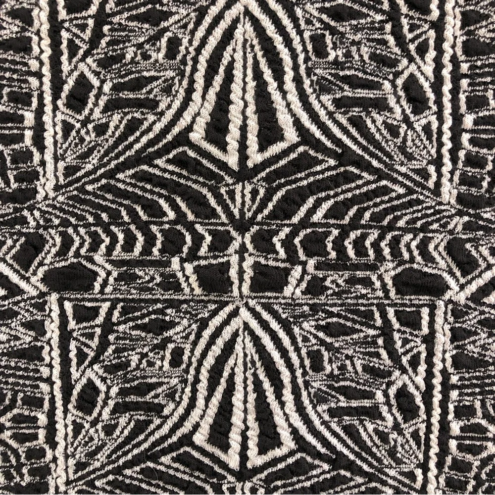 SKY BYZNA Open Back Leather Trim Bodycon Mini Dress, M NWT - Picture 8 of 13